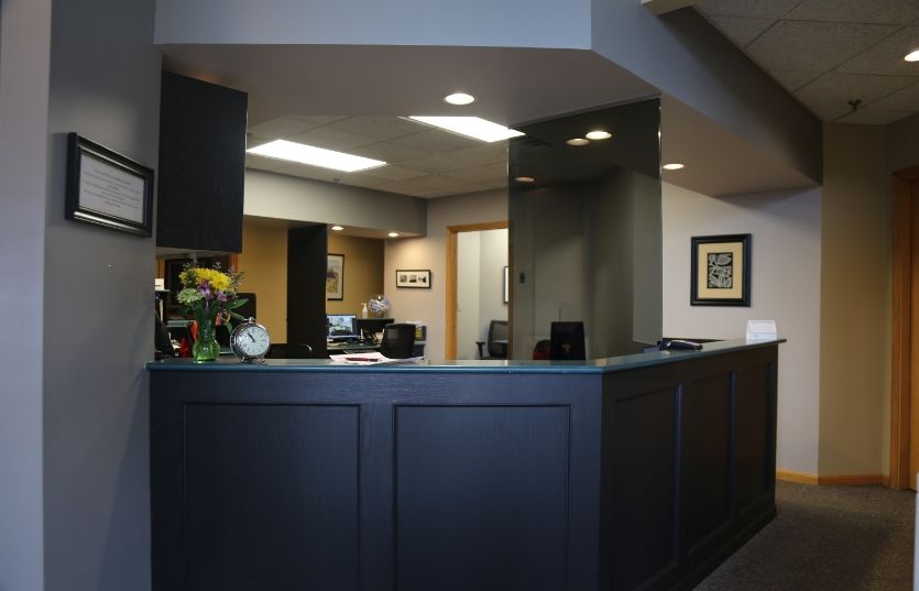 Front desk at Morgan Dental Care