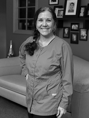 Dental assistant Darlene